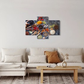 Kép - Fűszerek (90x60 cm)
