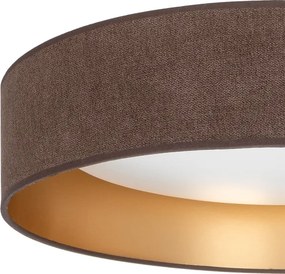 Brilagi-LED dimmelhető VELVET SM. VARI 36W/230V 3000-6500K átm. 55 cm barna/arany + távirányító