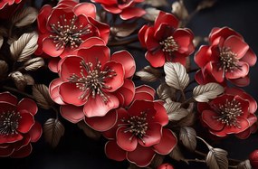 Poszter 86,4x56,8cm Virágos mese