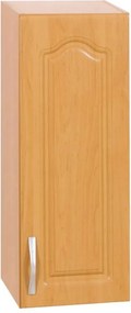 Konyhaszekrény, felső, jobb, égerfa LORA MDF NEW KLASIK W30 / 735