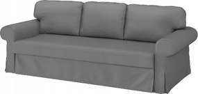 Ikea Vretstorp 3 személyes kinyitható kanapé huzat, Remmarn világosszürke