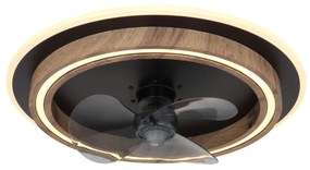 Globo Bozan 03655 távirányítós mennyezeti ventilátoros lámpa, 32W LED, 2700K-6500K, 120-1200 lm