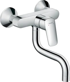 Mosogató csaptelep Hansgrohe Logis M31 forgó karral 150 mm króm 71836000