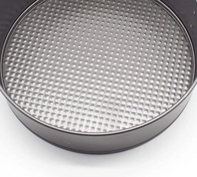 Kapcsos tortaforma, fém, 18cm