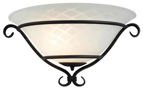 Elstead TCH-WU-BLACK - Fali lámpa TORCHIERE 1xE27/60W/230V
