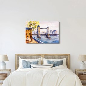 Kép - A város festménye (90x60 cm)