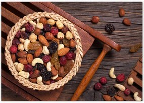 Poszterek 100x70 Szárított péksütemény tál