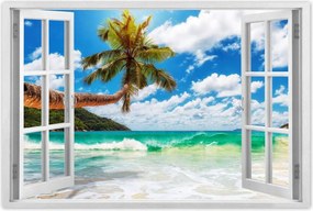 Poszterek 60x40 Trópusok Tájkép Pálmafák