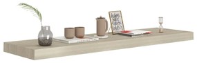 2 db kék MDF lebegő fali polc 90 x 23,5 x 3,8 cm