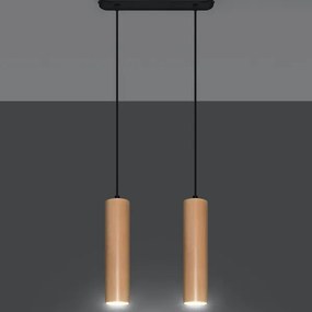 Sollux SL.0637 - Csillár zsinóron LINO 2xGU10/40W/230V