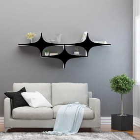 Fali polc Susen 3 - Black