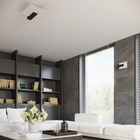 Sötétbarna fali lámpa Parola – Sollux