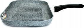 Protitan Granit Line grillserpenyő, szürke, nem indukciós, 25 x 35 x 4 cm