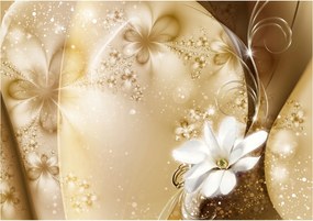 Tapéta Virágmintás Elegancia Vonal Skandináv Elegancia Modern 200x140 +ragasztó