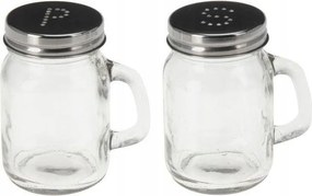 Sószóró borsszóró befőttes üveg só bors szett