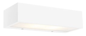Design téglalap alakú fali lámpa fehér 25 cm - Houx