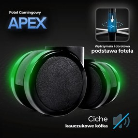 Gaming forgószék fekete színben APEX