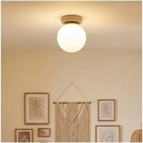 BRILAGI - Spotlámpa MILO ECRU 1xE27/60W/230V Ø 15 cm bézs/arany