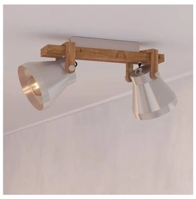 Eglo 43949 - Spotlámpa CAWTON 2xE27/40W/230V