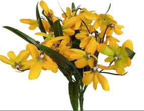 Hóvirág csokor x5 sárga művirág