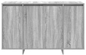Tálaló Szürke sonoma Szerelt fa 120 x 41 x 75 cm