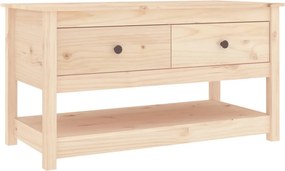 vidaXL tömör fenyőfa dohányzóasztal 102 x 49 x 55 cm