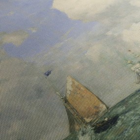 Kép - Eugène Boudin, Ships and Sailing Boats Leaving Le Havre, reprodukciók (90x60 cm)