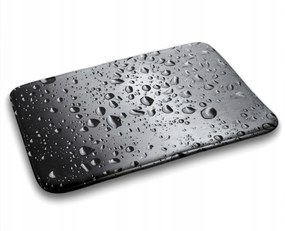 Prémium fürdőszobaszőnyeg Esőcseppek 75x45 cm