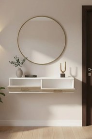 Ida 120 - White, Travertine