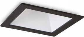 Ideal Lux Game Square süllyesztett Led spotlámpa, fekete-fehér, 192406, 11W, 8 lámpa