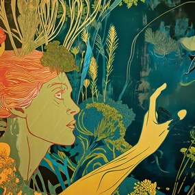 Poszter 30x30cm Hívás Flórába