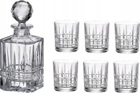 Bohemia Dover Whisky Szett Karafka 800 ml Poharak 6 x 320 ml Ajándék