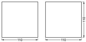 Ledvance - LED Dimmelhető fali lámpa SMART+ WOOD LED/7W/230V Wi-Fi