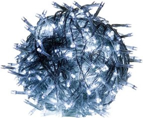 KarĂĄcsonyfa lĂĄmpĂĄk Voltronic kĂŒltĂ©ri 10 m 50 led hideg fehĂ©r