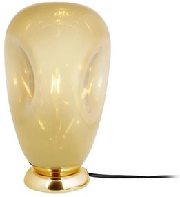 Blown Glass asztali lámpa arany