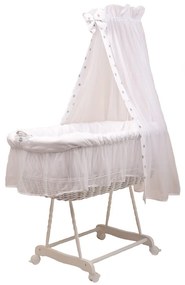 Mózes kosara fehér csillagok