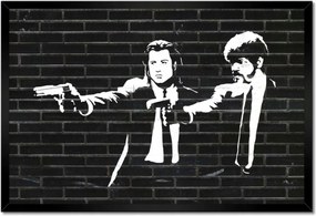 Poszterek keretben 60x40 Ponyva Fiction Graffiti