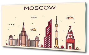 Üvegkép nyomtatás Moszkva épületek osh-88965141