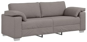 Kanapé párnával Tópszínű 219 x 77 x 82 cm szövet