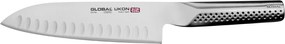 Japán konyhakés Global Ukon GU-04 Santoku 185 (gömbcsiszoló)