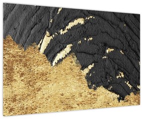 Kép - Arany szerkezet N⁰1 (90x60 cm)