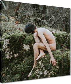 Vászonkép 50x50 Férfi Erő