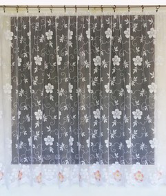 Mg Függöny 4458 Fehér narancs 300x170 szalaggal