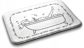 Fürdőszobaszőnyeg Női kád Relax 90x60