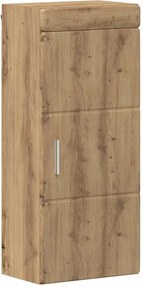 vidaXL Fürdőszobai faliszekrény TULUM Artisan tölgy 37 x 24,5 x 86 cm