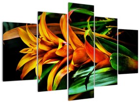 Narancssárga csokor képe (150x105 cm)
