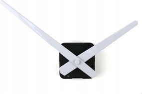 Csendes kvarc szerkezet mutatók Fehér 15cm Óra szett Diy