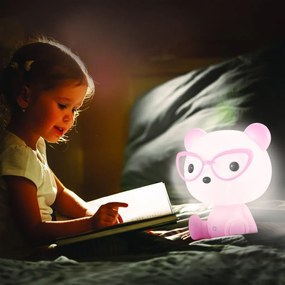 Polux MIŚ OKULARNIK 327208 Asztali lámpa 1x2,5W/LED 3000K 59lm IP20