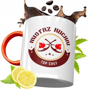 Narancssárga Bögre Szakácsnak Tökéletes Ajándék fényképes nyomtatással