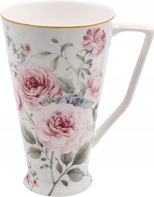 Home Elements Porcelán bögre 500 ml, Rose
